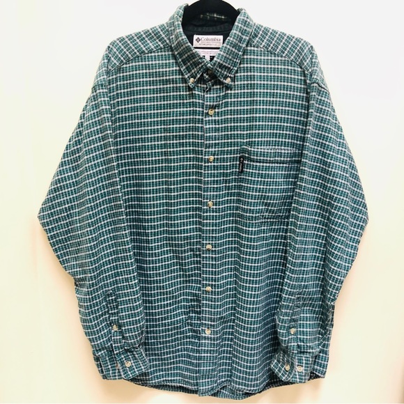 Columbia Button Down 100% Cotton - Picture 1 of 6